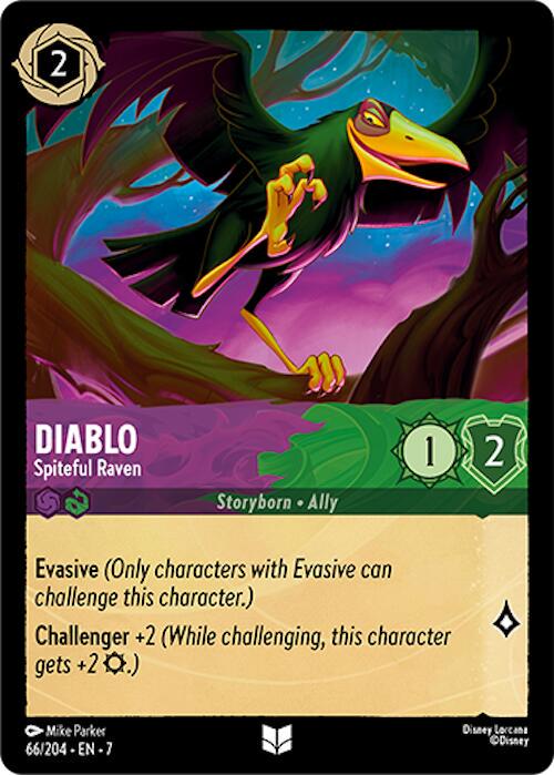 Diablo - Spiteful Raven #66 Lorcana Archazia's Island