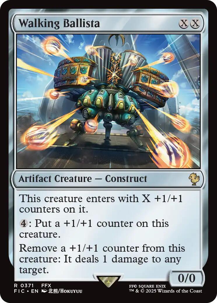 Walking Ballista [Foil] (Magic Final Fantasy Commander)