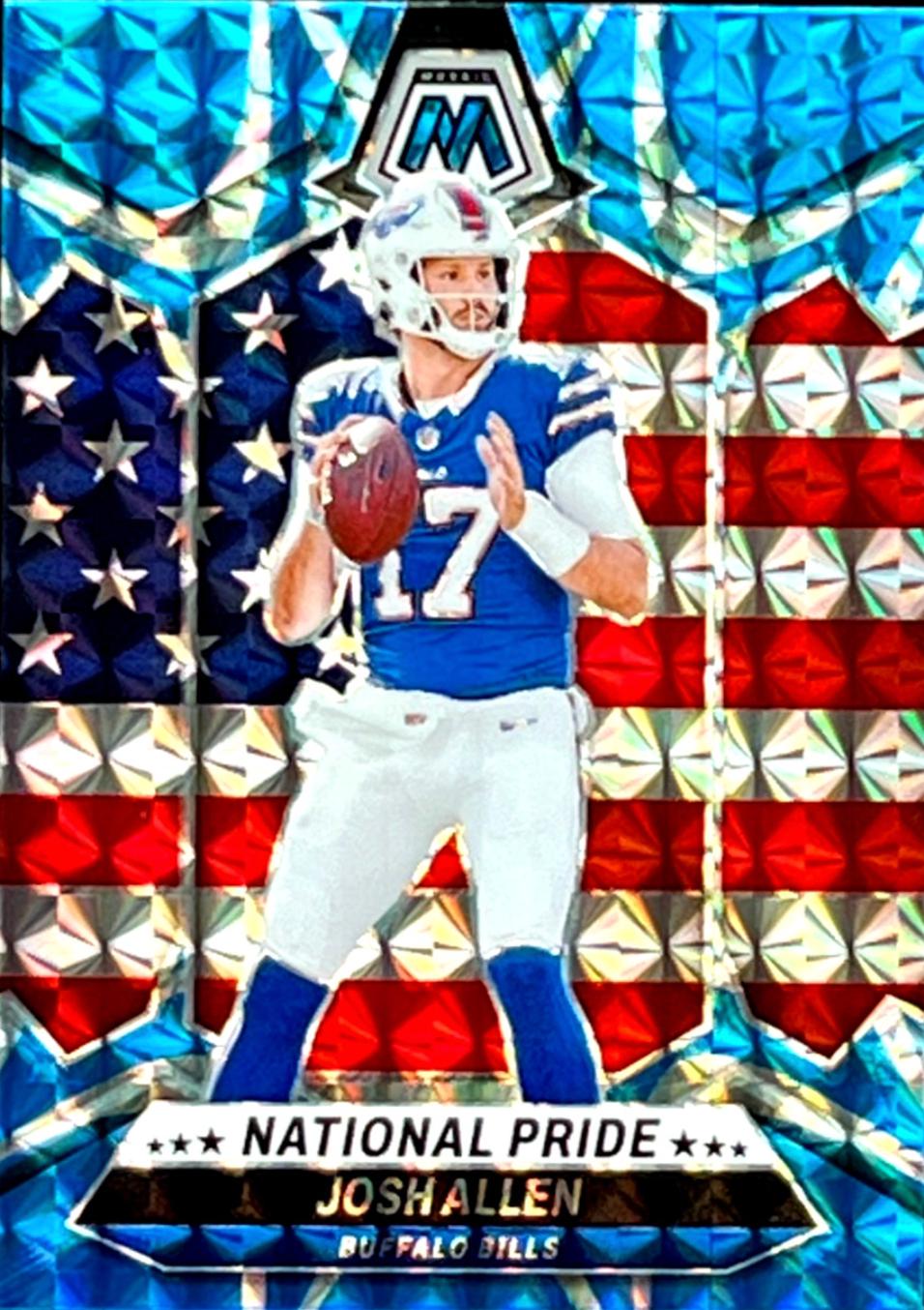 Josh Allen [Blue Reactive] #254 Prices | 2024 Panini Mosaic