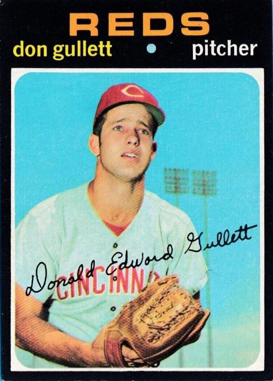Don Gullett #124 Baseball Cards 1971 Topps