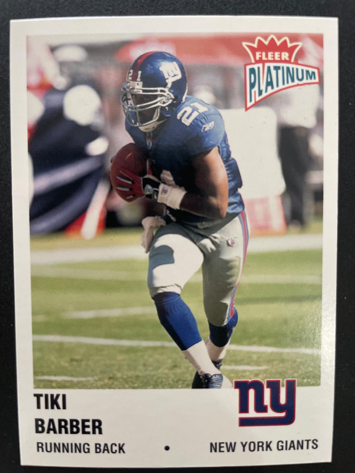 Tiki Barber #33