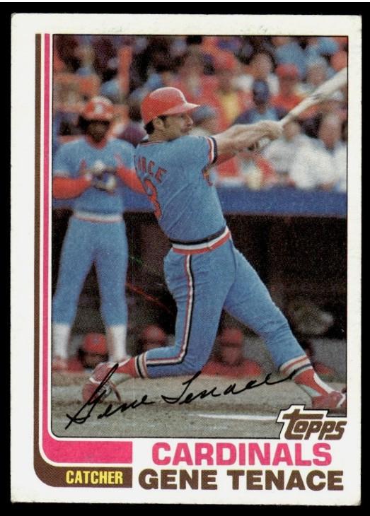 1982 Topps Gene Tenace #631 card