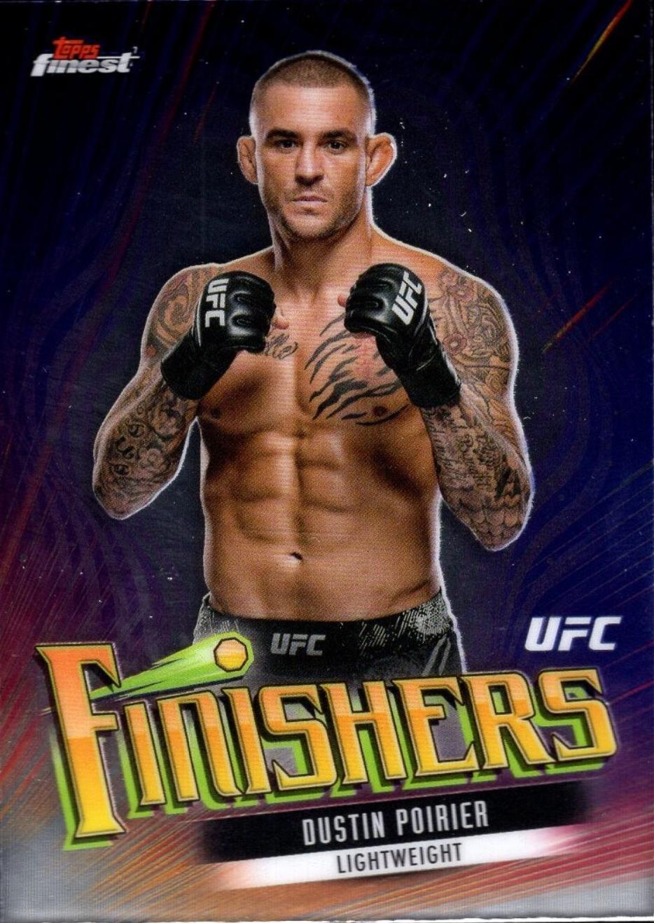 Dustin Poirier #FIN-5 Prices | 2024 Topps Finest UFC Finishers | UFC Cards