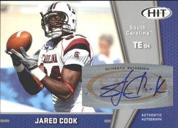 Jared Cook #A84 2009 Sage Hit Autographs Football