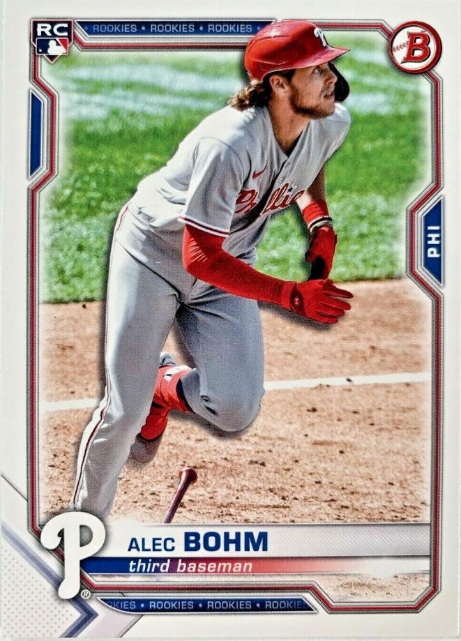 Alec Bohm #2 Baseball Cards 2021 Bowman
