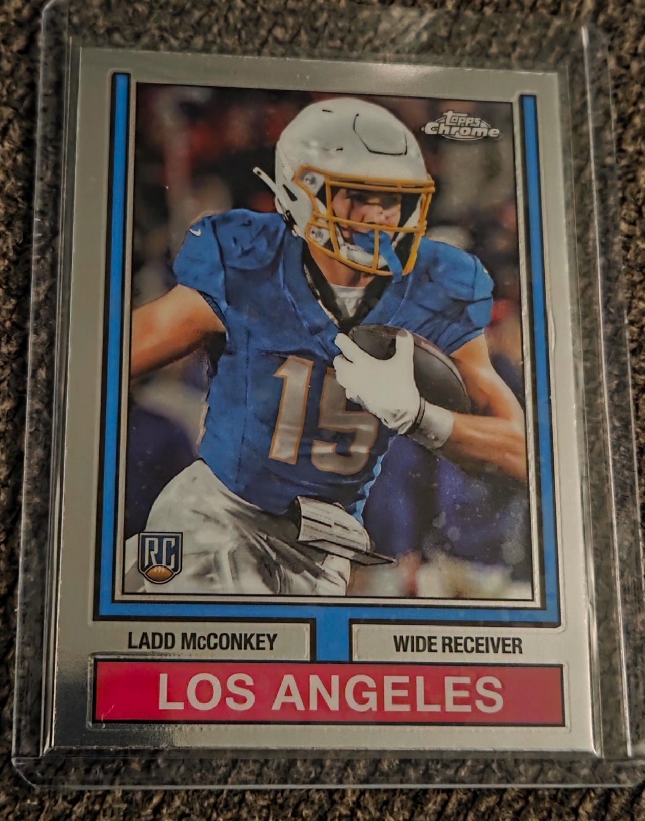 Ladd McConkey #74TF-10 Prices | 2024 Topps Chrome 1974 | Football