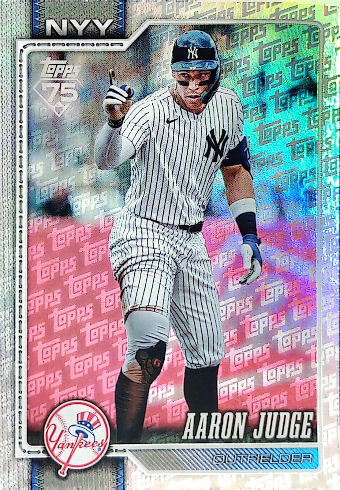 Aaron Judge [Topps Foil Pattern] #1