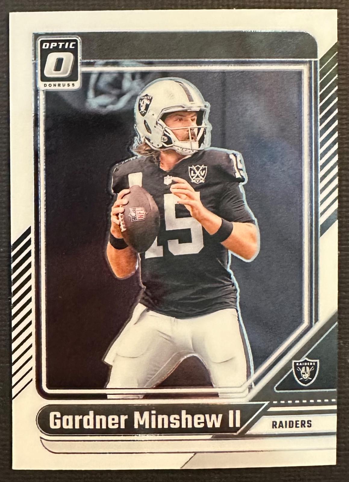 Gardner Minshew II #100 Football Cards 2024 Panini Donruss Optic