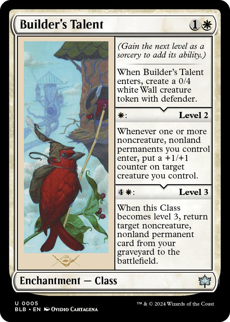 Builder's Talent [Foil] condition prices