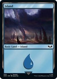 Island #309 Magic Warhammer 40,000