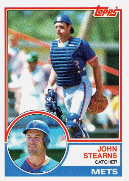 1983 Topps John Stearns #212 card