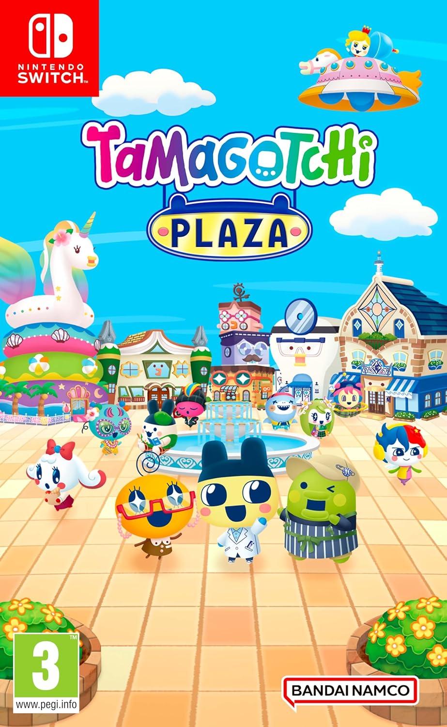 Carátula de Tamagotchi Plaza para Switch (edición PAL España)