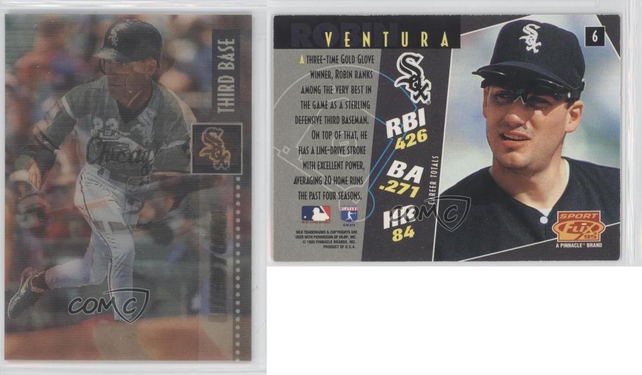 Robin Ventura #6 Baseball Cards 1995 Sportflix