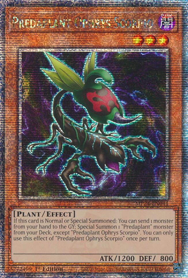 Predaplant Ophrys Scorpio MP24-EN041 YuGiOh 25th Anniversary Tin: Dueling Mirrors