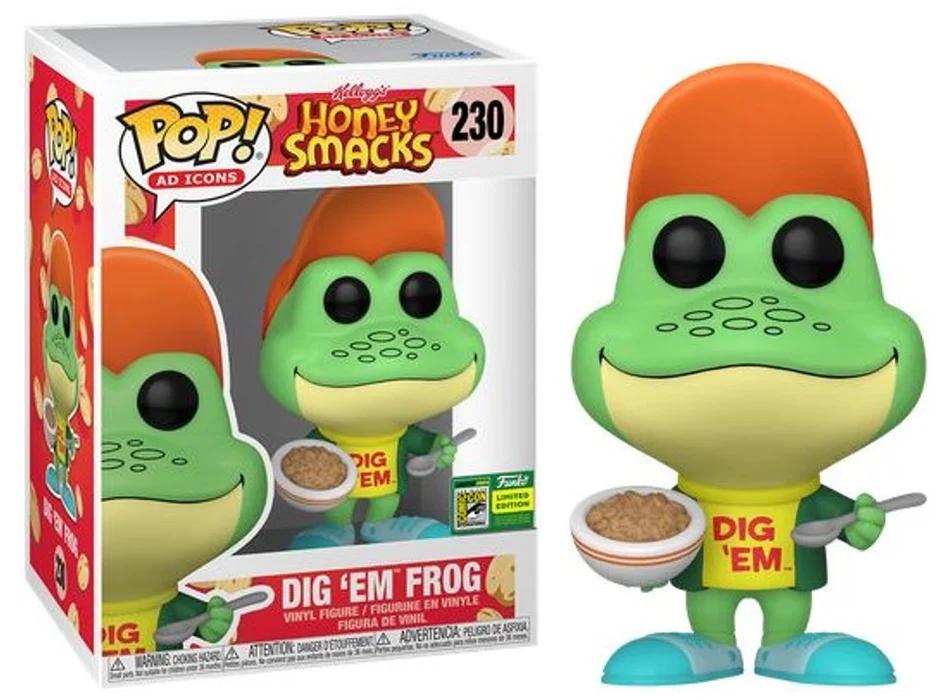 Dig 'Em Frog #230 Funko POP Ad Icons