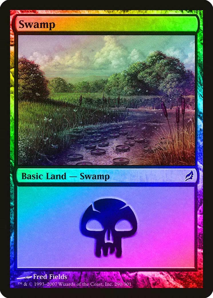 Tap to enlarge Swamp – Foil, Magic Lorwyn