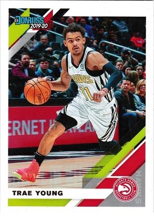 Trae Young #1 Basketball Cards 2019 Panini Donruss