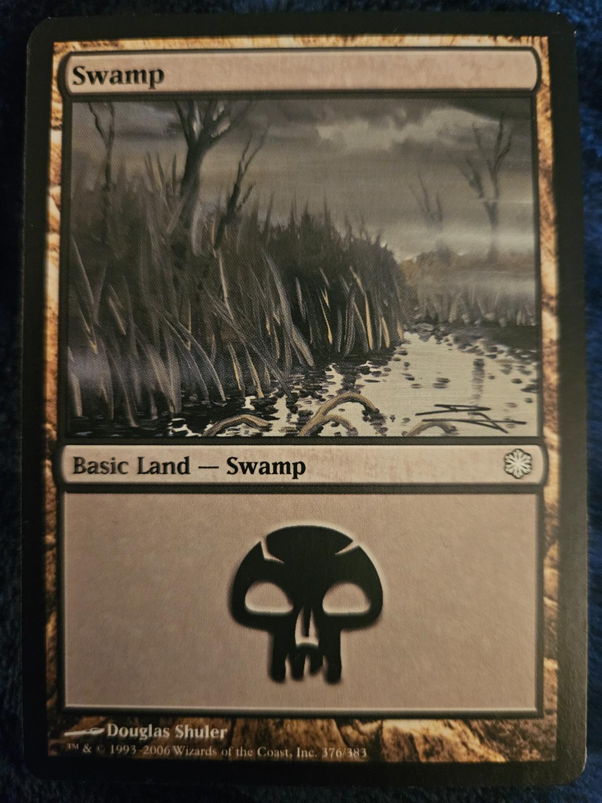 Swamp #376 Magic Coldsnap Theme Decks