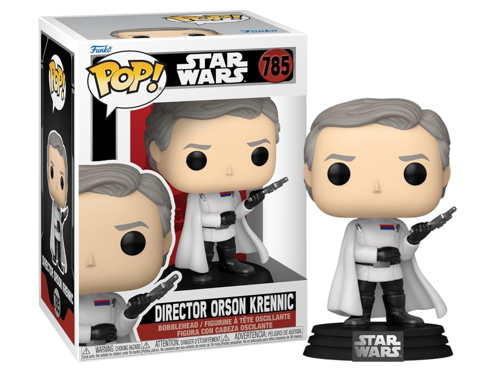 Director Orson Krennic #785 Star Wars Funko Pop box and figure