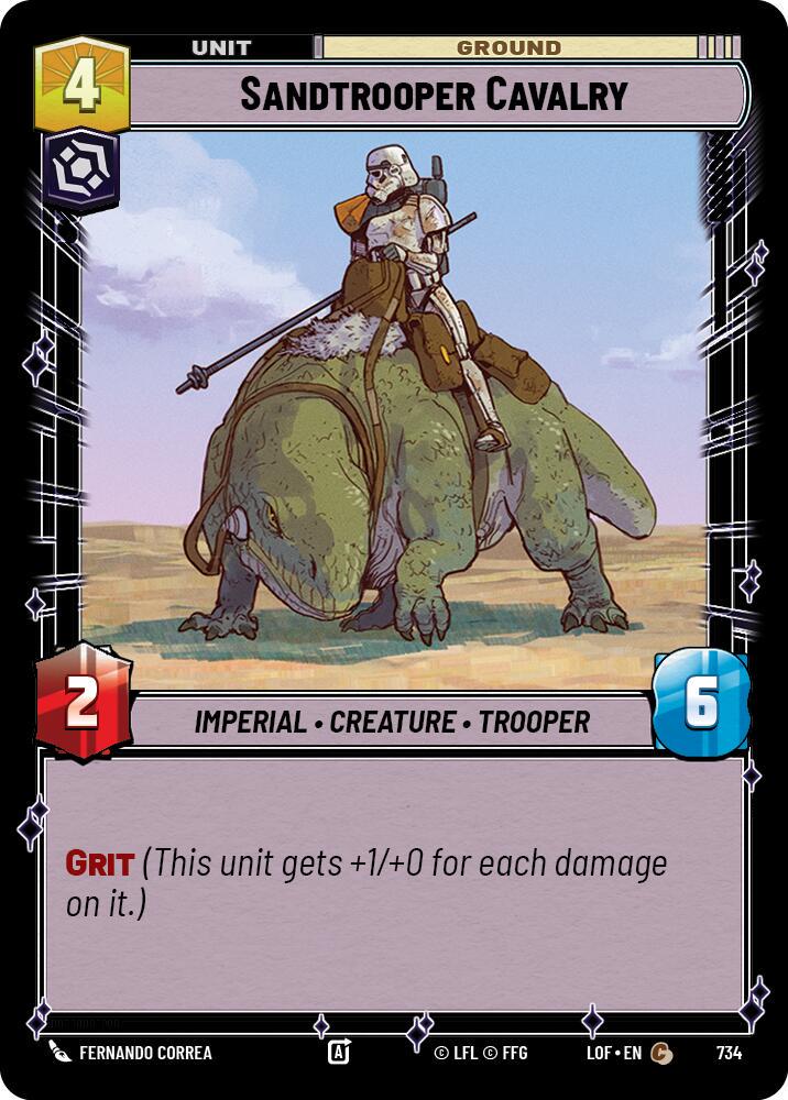 Sandtrooper Cavalry [Foil] #734