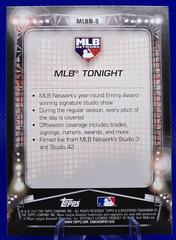 Back Of Card | MLB TONIGHT Baseball Cards 2017 Topps MLB Network