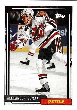 Alexander Semak #419 Hockey Cards 1992 Topps