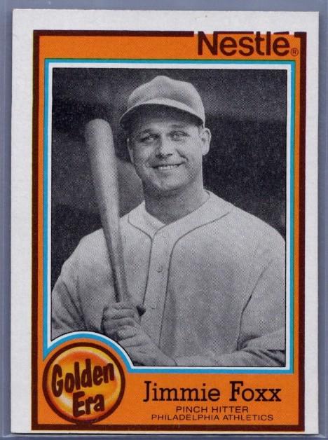 Jimmy Foxx #11 1987 Nestle Dream Team Baseball