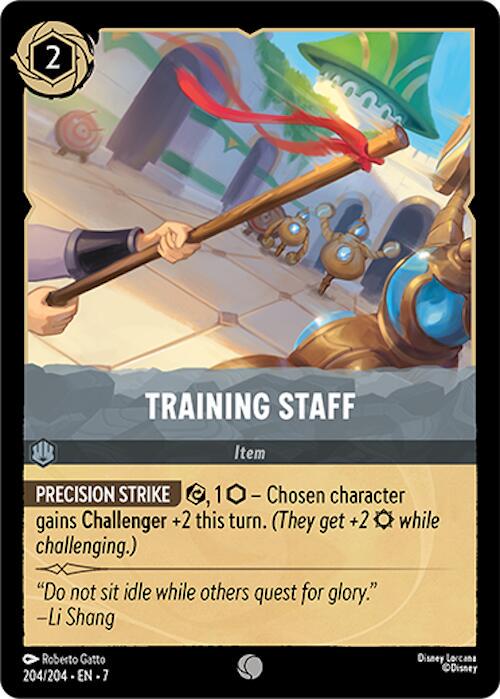 Training Staff #204 Lorcana Archazia's Island