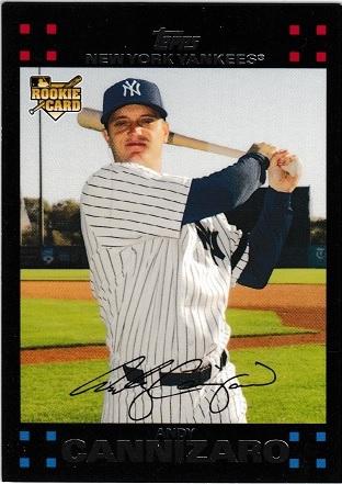 Andy Cannizaro #627 Baseball Cards 2007 Topps