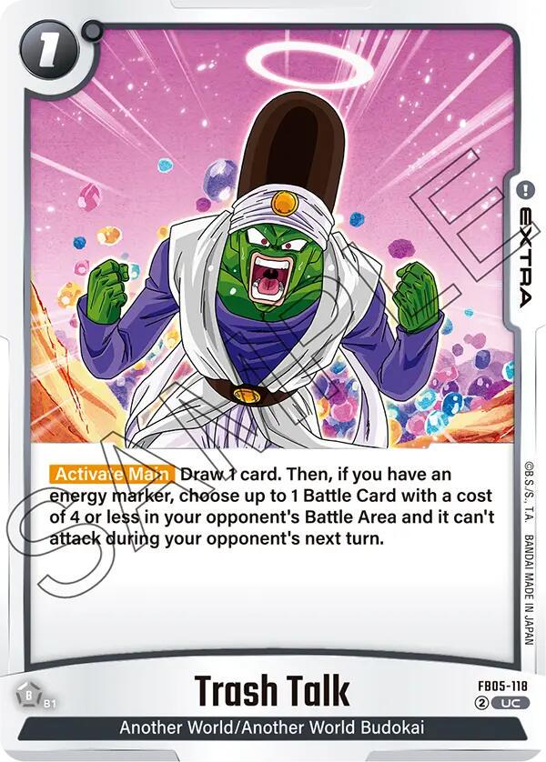 Trash Talk FB05-118 Dragon Ball Super New Adventure