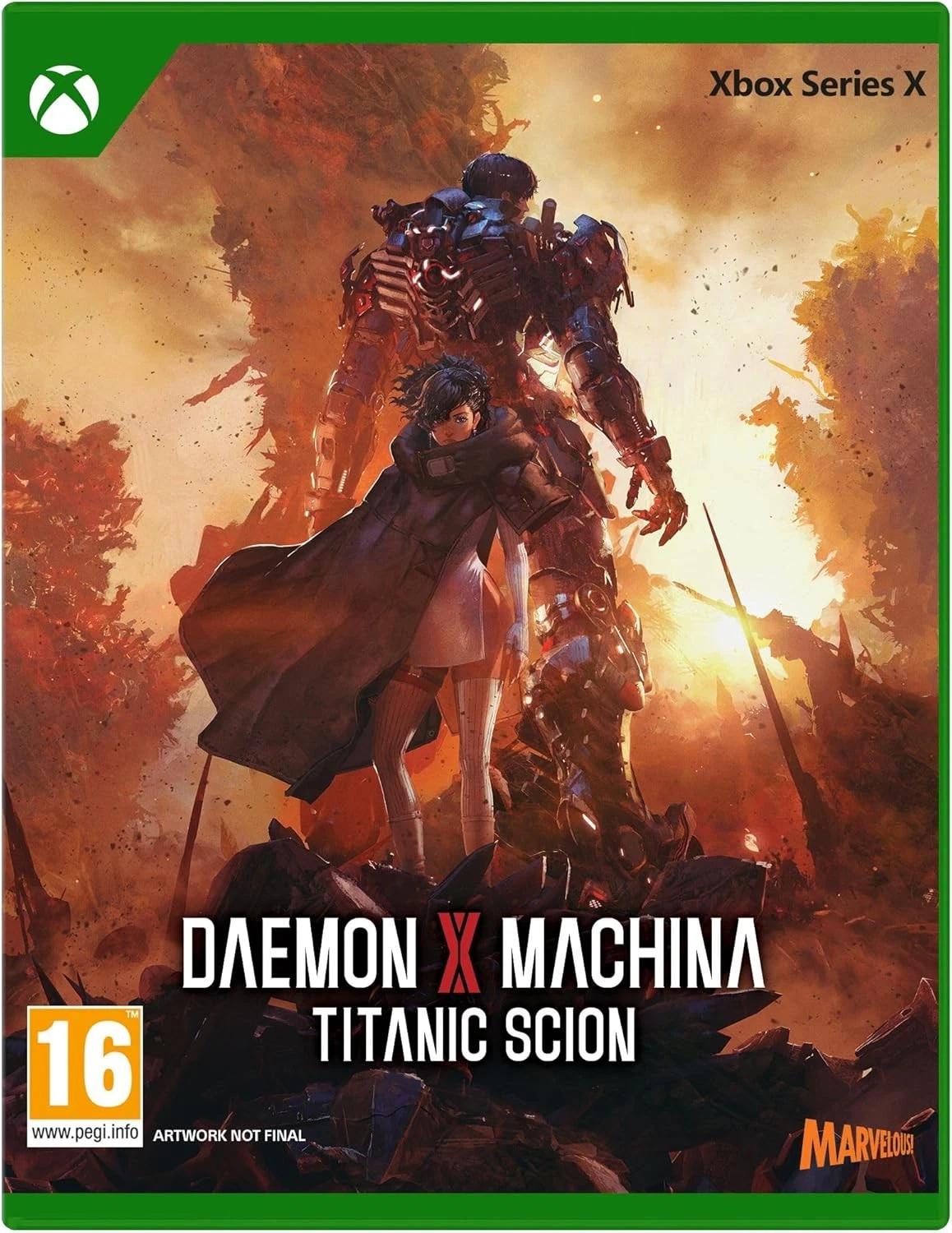 Carátula de Daemon X Machina Titanic Scion para Xbox Series X (edición PAL España)