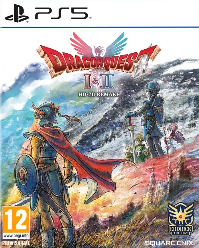 Carátula de Dragon Quest  I & II HD-2D Remake para PS5 (edición PAL España)