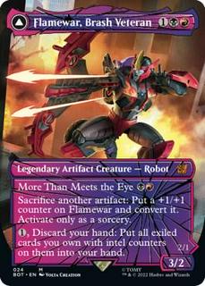 Flamewar, Brash Veteran