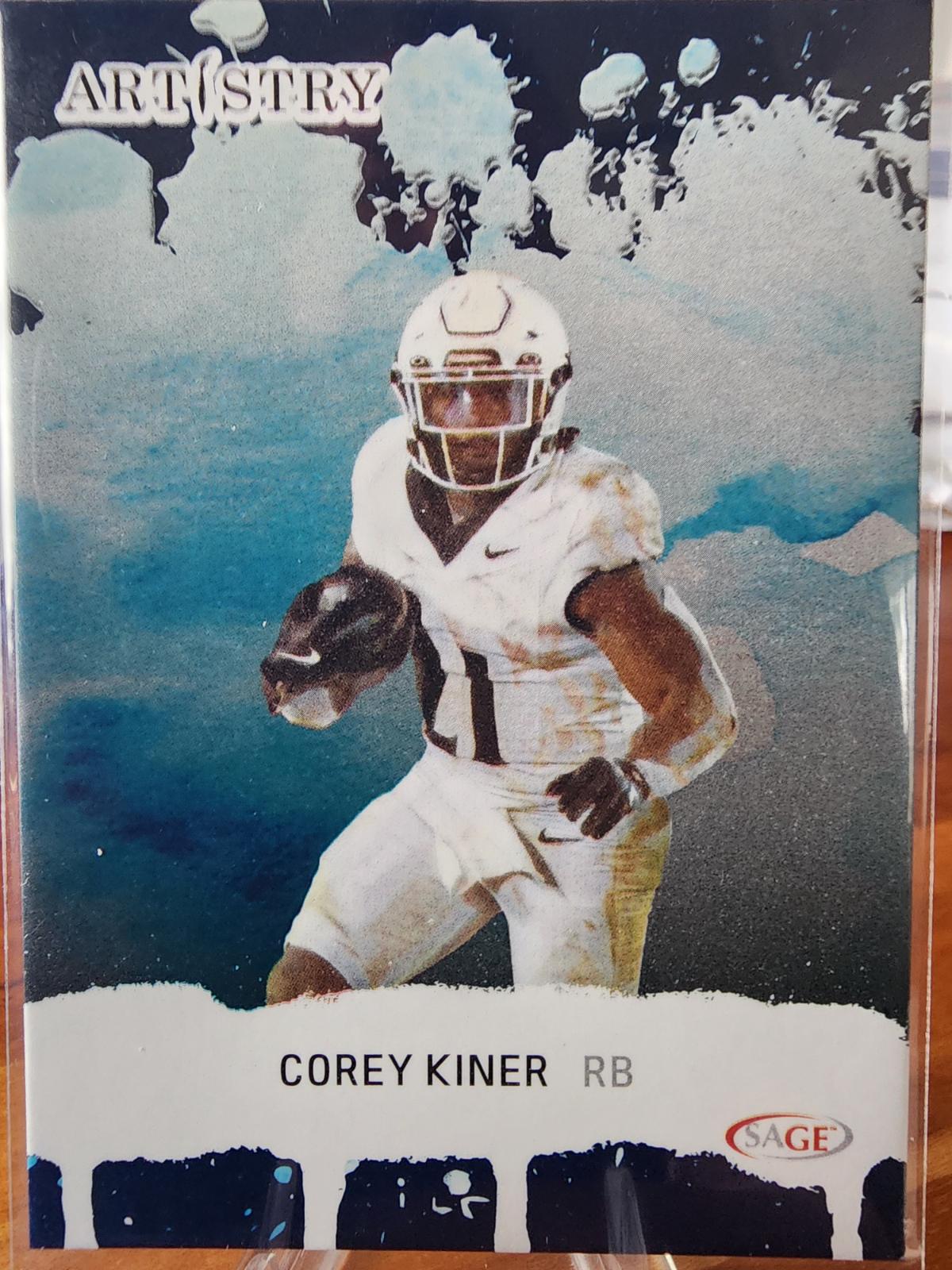 Corey Kiner #28 2025 Sage Artistry Football