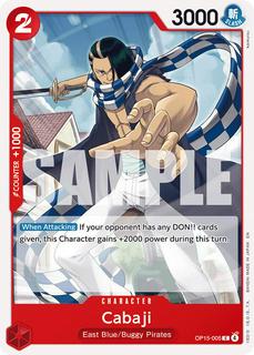 Cabaji OP15-005