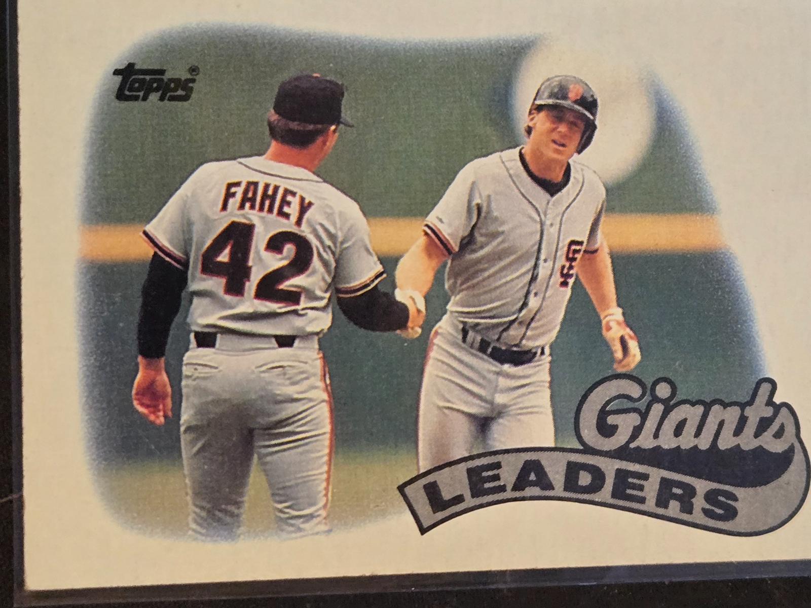 1989 Giants Leaders #351