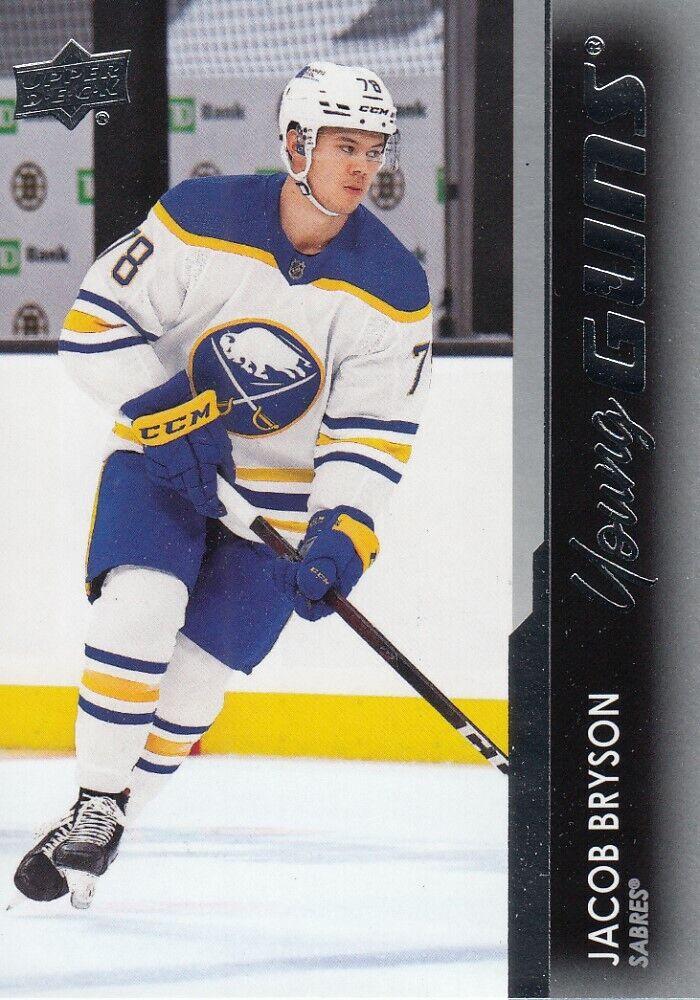 Jacob Bryson #248 Hockey Cards 2021 Upper Deck