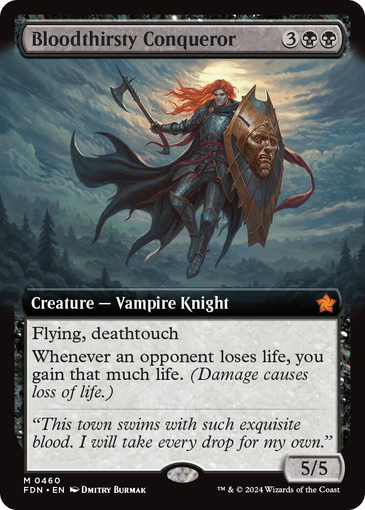 Bloodthirsty Conqueror #460 Magic Foundations