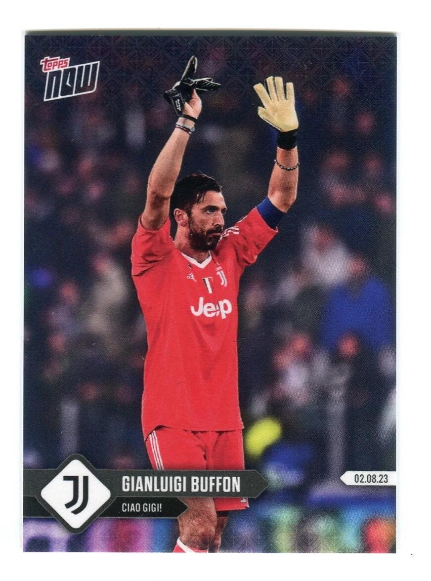 Gianluigi Buffon #2 2023 Topps Now Soccer