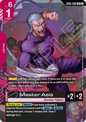 Master Asia #GD05-089 Prices | Gundam Freedom Ascension