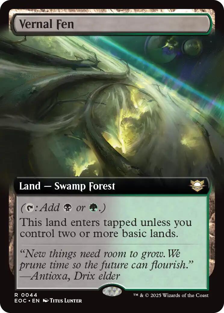 Vernal Fen (Magic Edge of Eternities Commander)