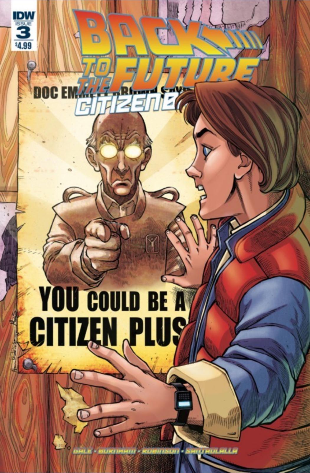 Back To The Future: Citizen Brown #3 (2016) Comic Books Back to the Future: Citizen Brown