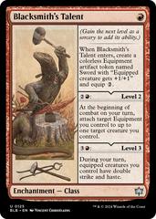 Blacksmith's Talent [Foil] #125