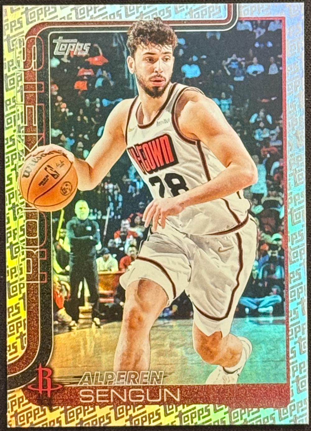 Alperen Sengun [Topps Foil Pattern] #180 Prices | 2025 Topps