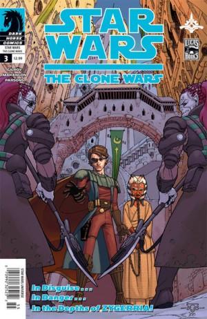 Star Wars The Clone Wars #3 (2008) Comic Books Star Wars The Clone Wars