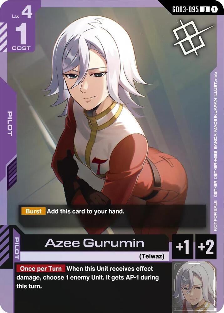 Azee Gurumin [Judge Pack 02] #GD03-095 Prices | Gundam Promo