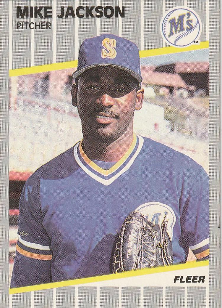 Mike Jackson (1989 Fleer)