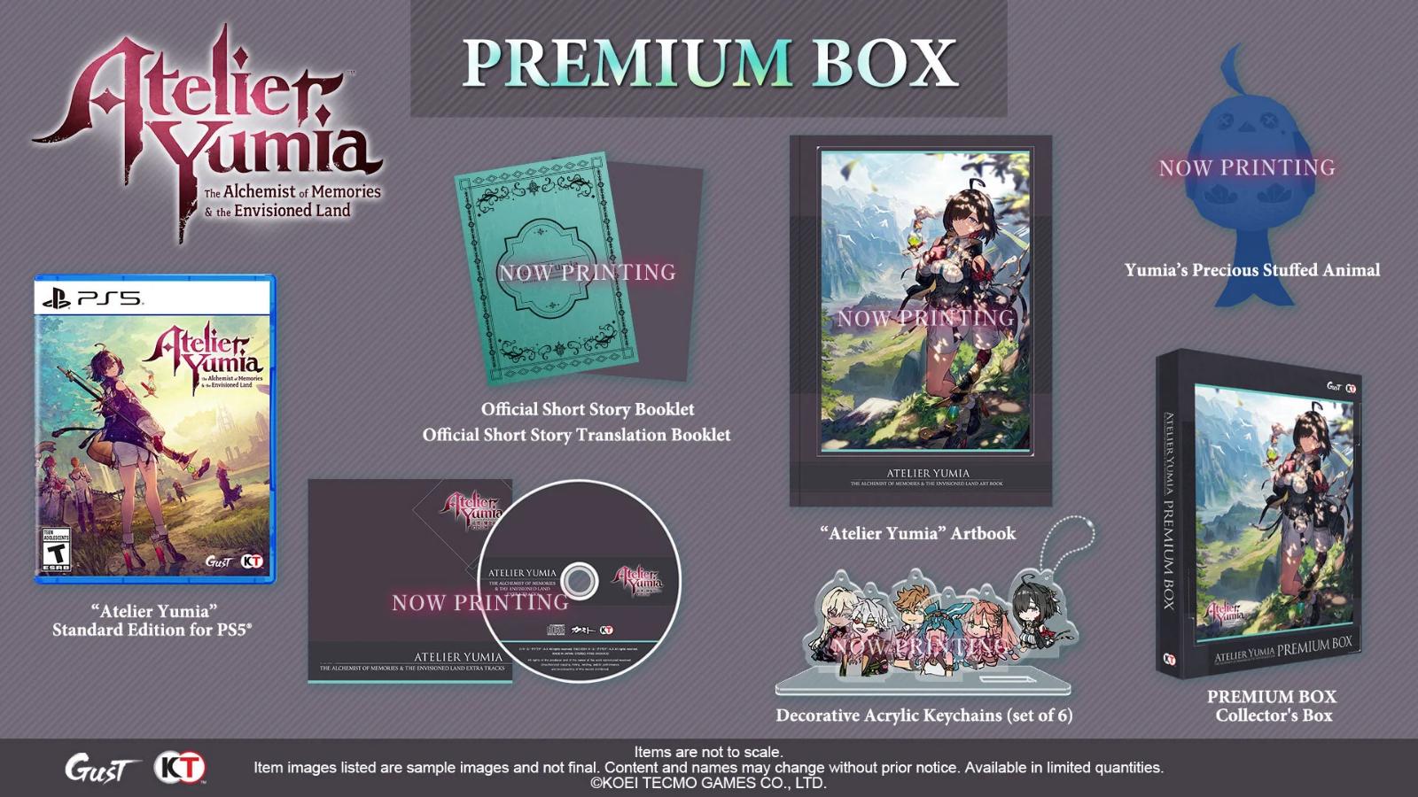 Atelier Yumia: The Alchemist Of Memories & The Envisioned Land [Premium Box Playstation 5