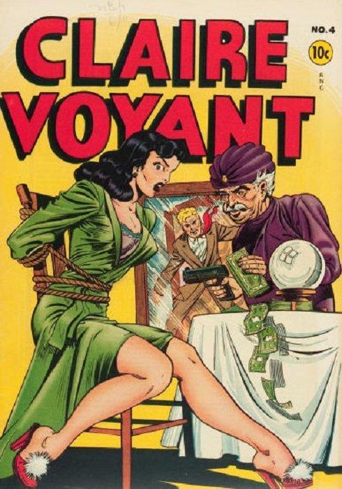 Claire Voyant #4 (1947) Comic Books Claire Voyant