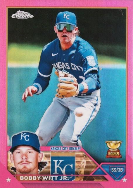 Bobby Witt Jr. [Pink] #176 Prices | 2023 Topps Chrome | Baseball Cards